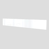 Clip-on Anthracite or White Glass Front for Dimplex Alta Wi-Fi Panel Heater (20cm profile)