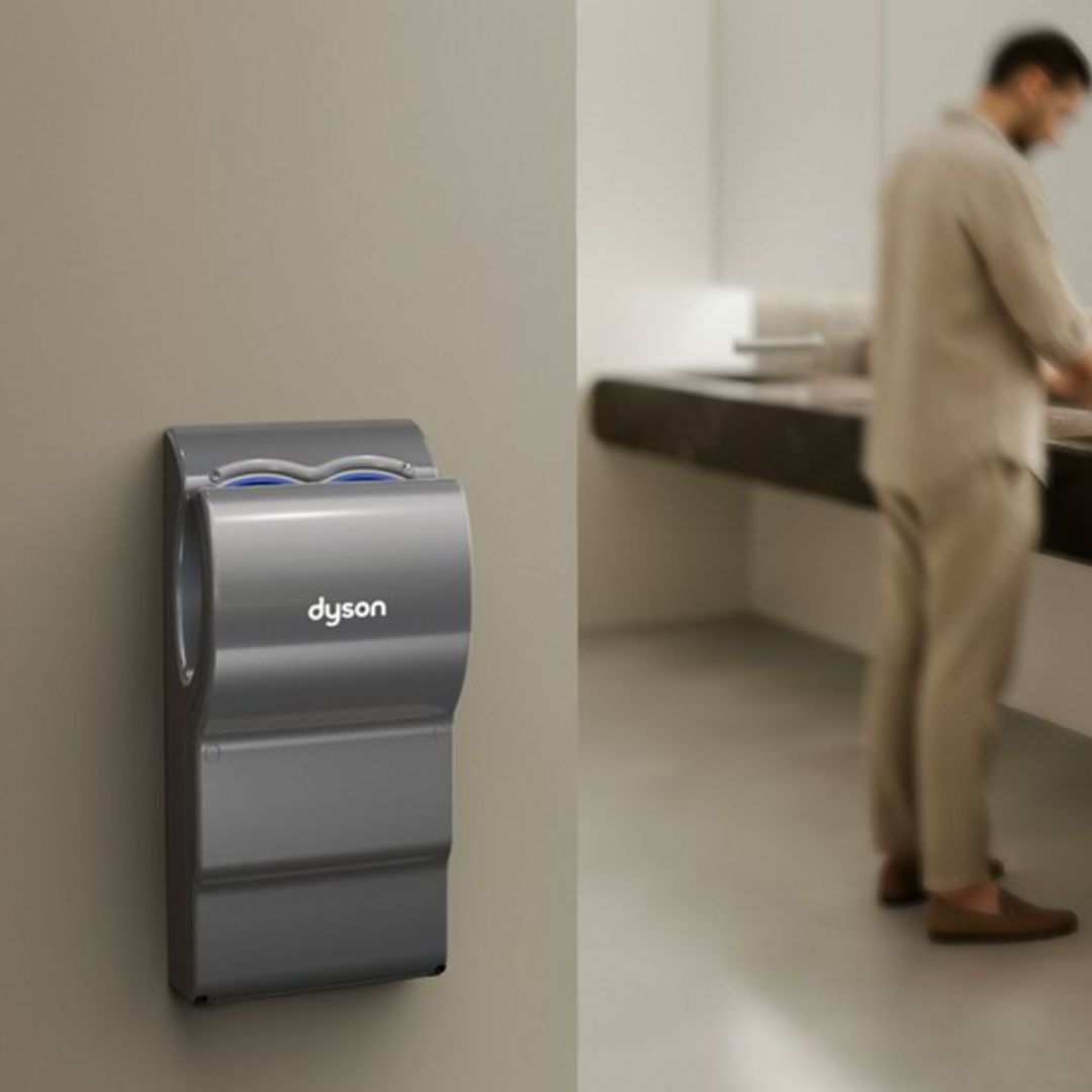 dyson airblade dB グレー ハンドドライヤー Dyson Airblade dB hand dryer AB14 Gray or White