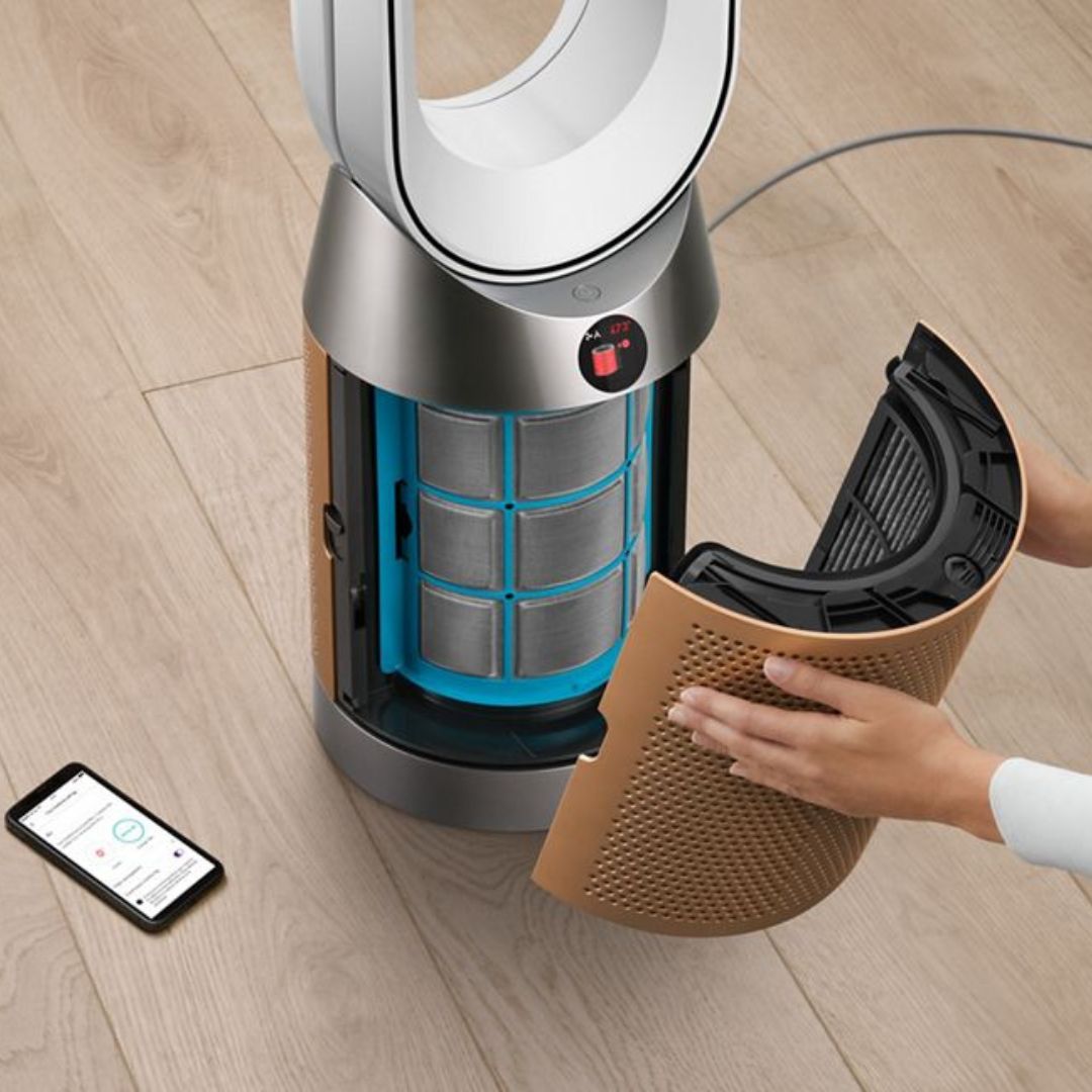 Dyson Purifier Cool PC2 De-NOx Purifying fan (White/Gold)