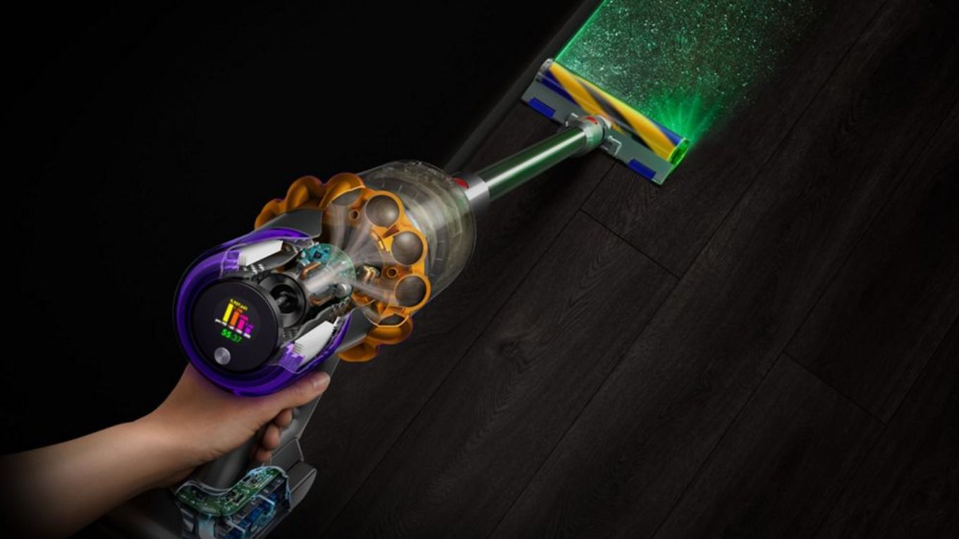 Dyson V15 Detect Absolute Cordless Vacuum 447033-01 – Intelligent
