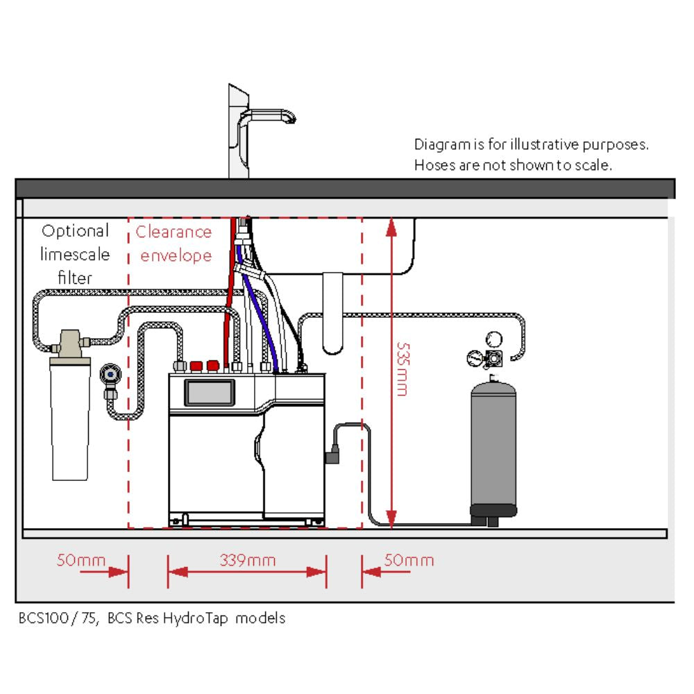 Zip HydroTap G5 Classic Plus Boiling Chilled Sparkling H55783Z00UK