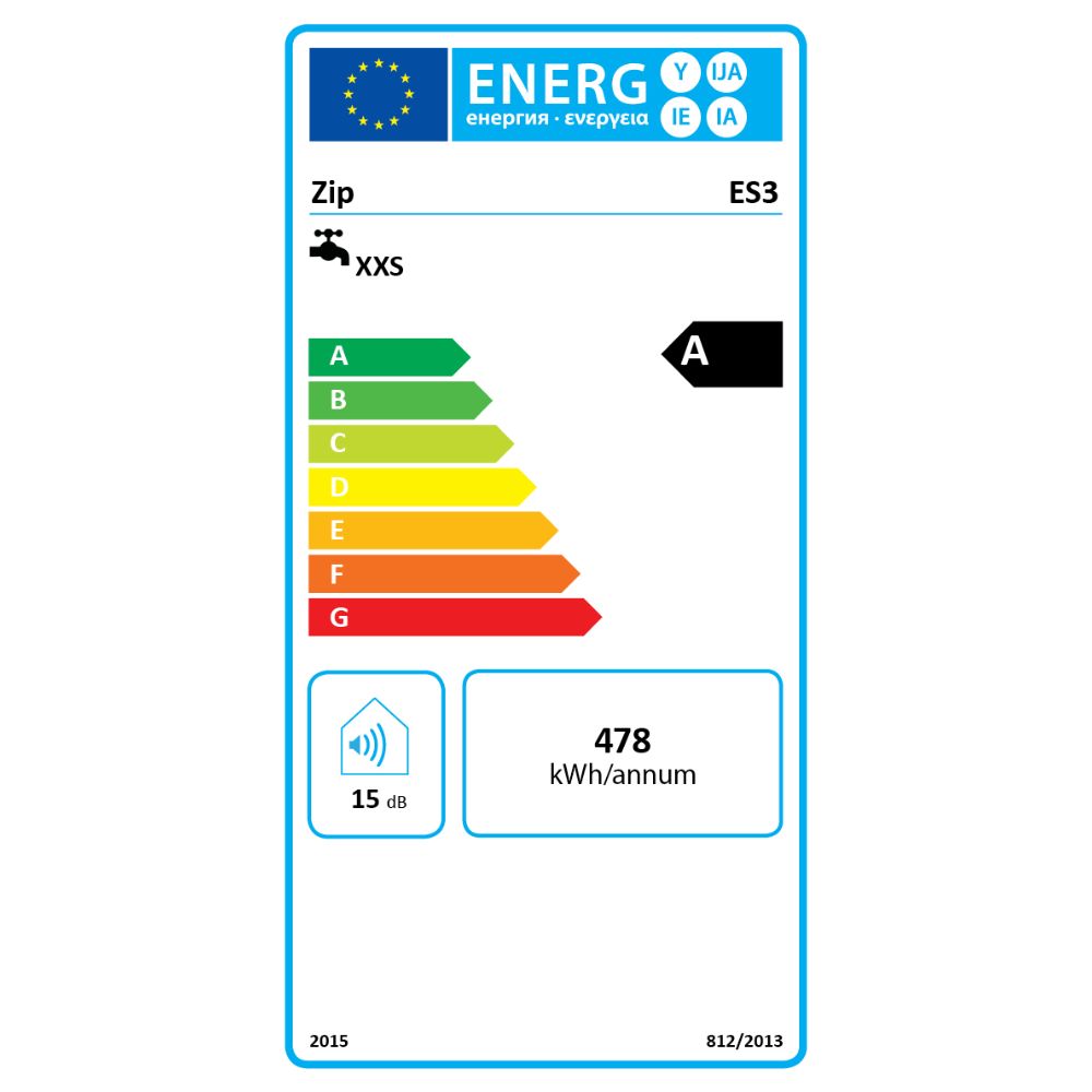 Zip InLine ES3 2.8kW Under-Sink Electronic Instant Water Heater