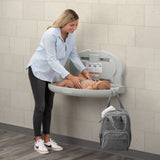 Koala Kare KB208 Oval Shaped Wall Baby Changing Table