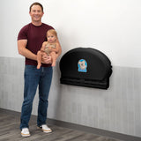 Koala Kare KB208 Oval Shaped Wall Baby Changing Table