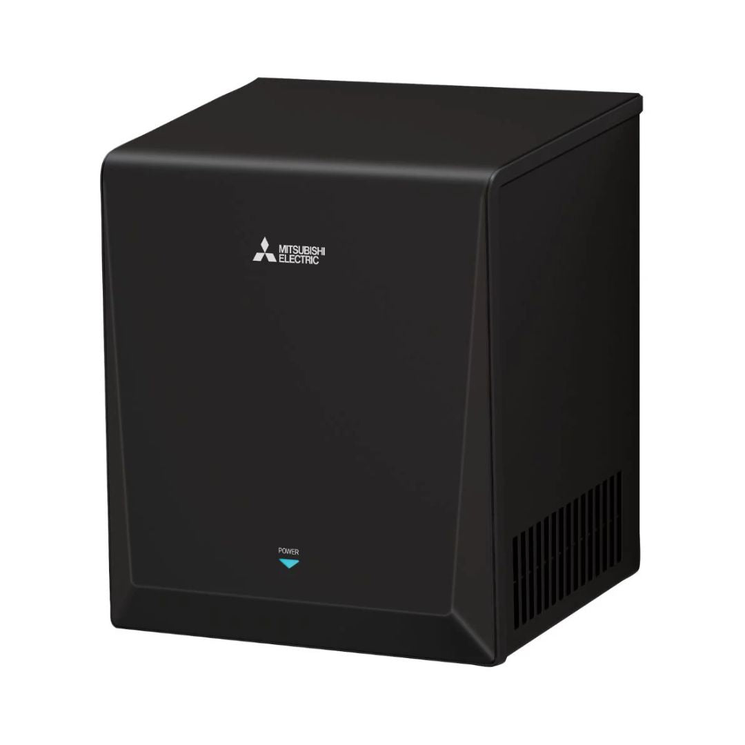 Mitsubishi Jet Towel Wave u02 Smart Hand Dryer - Black