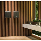 Mitsubishi Jet Towel Wave u02 Smart Hand Dryer - Black