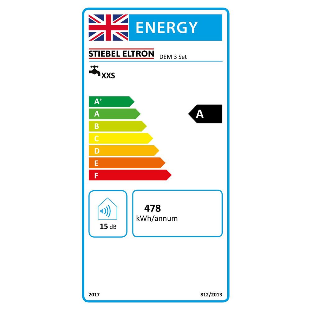 DEM 3 SET 3.5kW Under or Over Sink Mini Instantaneous Water Heater (236584)