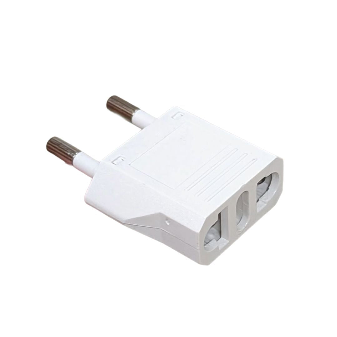 EU To UK Shaver Socket 2 Pin Adaptor