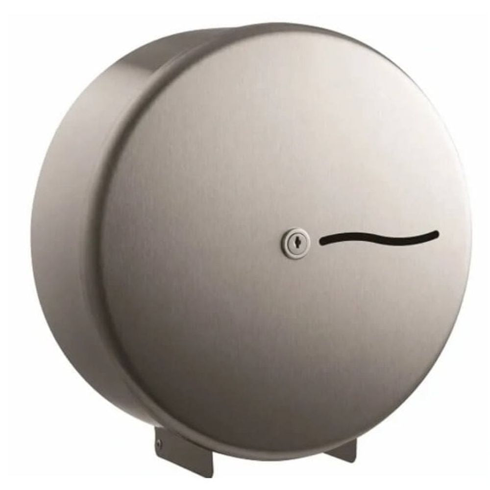 Vivo Stainless Steel Series 10" Mini Jumbo Toilet Roll Dispenser
