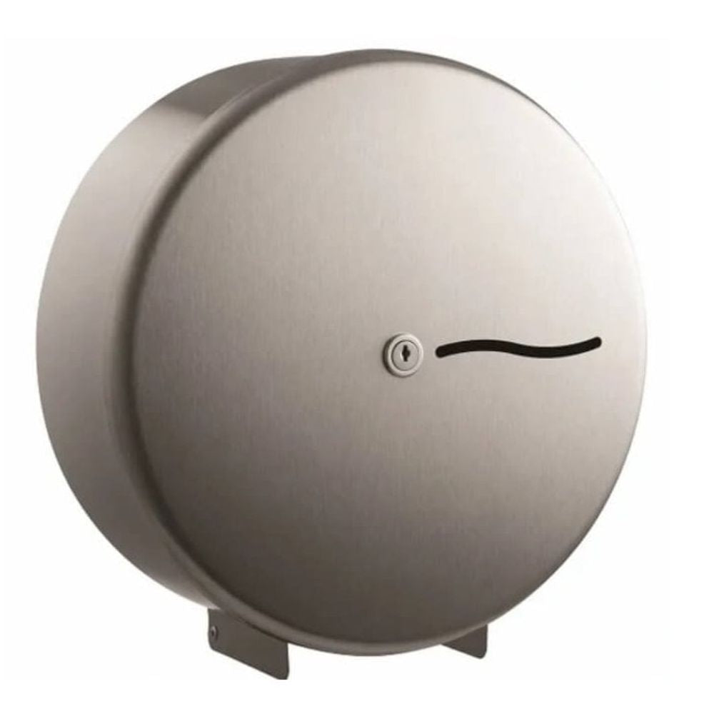 Vivo Stainless Steel Series 12" Jumbo Toilet Roll Dispenser