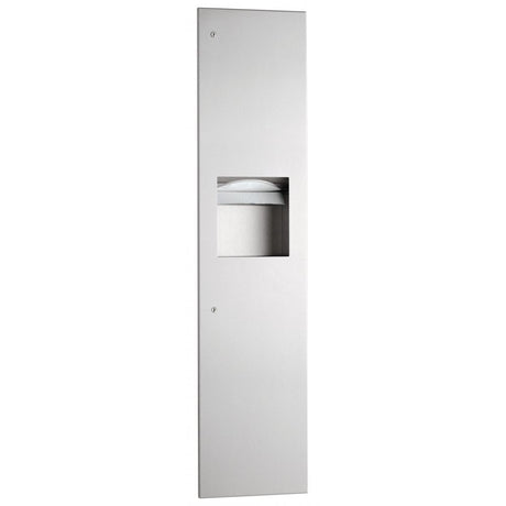 B-38034 Recessed Paper Towel Dispenser with 14.4L Waste Receptacle