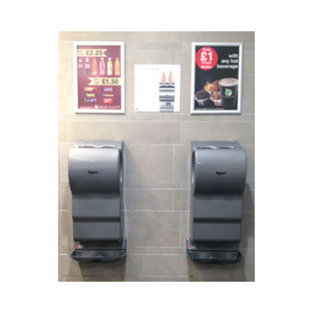 driplate® Hand Dryer Drip Tray - White