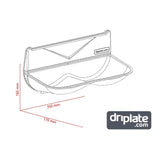 driplate® Hand Dryer Drip Tray - White