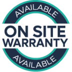 On site warranty available