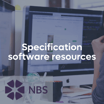 Specification software resources